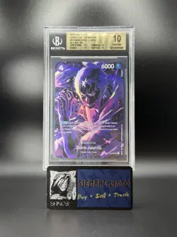 2025 One Piece Zoro-Juurou ST18-004 Alt Art SP BGS 10 Pristine Zoro - Image 1
