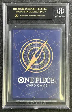 YAMATO BGS 10 BLACK LABEL 2023 ONE PIECE NEW ERA #OP01-121 SPECIAL ART SEC 928 - Image 2