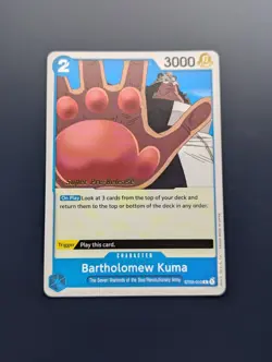 ST03-010 - Bartholomew Kuma - Super Pre-Release English One Piece - Image 1