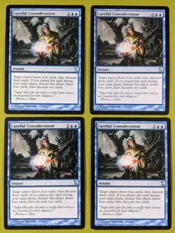 Careful Consideration x4 Time Spiral 4x Playset Magic the Gathering MTG - Image 1