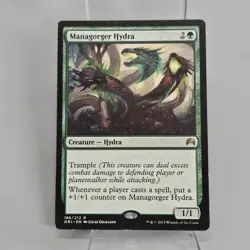 MTG Magic the Gathering Card Managorger Hydra 186/277 Magic Origins NM - Image 1