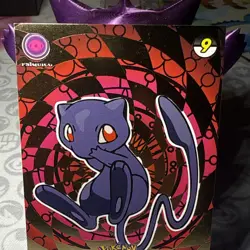 Shadow Box hit Crystal Card Collection Mew NON-TCG Pokemon Card Nintendo - Image 2