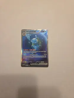 Pokemon TCG Blastoise EX 200/165 Scarlet & Violet 151 Holo Card Sir NM Condition - Image 1