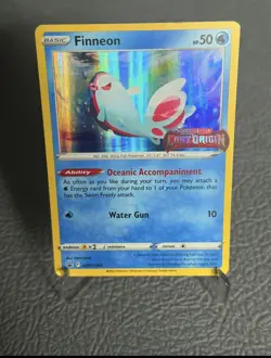 Pokemon Finneon SWSH240 Prerelease Sword & Shield Promo Cards Holo NM 💎 - Image 1