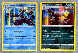 Pokemon Sword & Shield Chilling Reign Urshifu Holo Card Lot x2 NM 💎 - Image 1