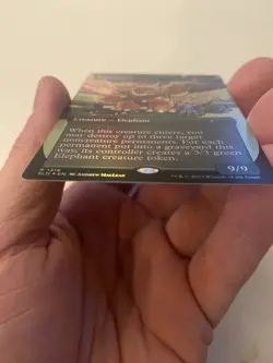 Terastodon (1318) *RAINBOW FOIL* SECRET LAIR: Andrew Maclean NM/MT MTG - Image 3