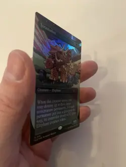 Terastodon (1318) *RAINBOW FOIL* SECRET LAIR: Andrew Maclean NM/MT MTG - Image 5