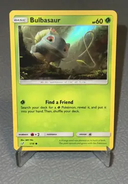 Bulbasaur 1/18 Detective Pikachu 2019 Holo Foil Pokemon TCG Card VLP - Image 1