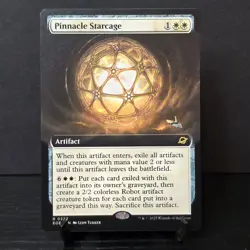 MTG Edge of Eternities Pinnacle Starcage (Extended Art -Regular) 0322 - Image 1