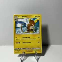 Alolan Raichu 17/30 - Sun Moon - Trainer Kit - Pokemon Card - Image 1