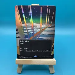 Strip Mine (0085) (Borderless) Edge of Eternities: Stellar Sights Foil - Image 1