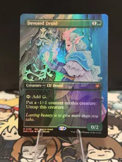 MTG: Special Guests - Devoted Druid (Borderless) Foil M 0138 - Image 1