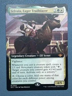 Selvala, Eager Trailblazer (Extended Art) Outlaws of Thunder Junction OTJ MTG - Image 1