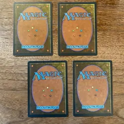 4x Pearled Unicorn NM+ NEVER PLAYED MTG Fourth 4th Ed. Magic x4 FAST SHIPPING - Image 2