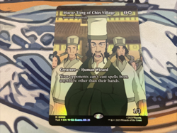 MTG Avatar The Last Airbender Mayor Tong of Chin Village Borderless Foil 0002 - Image 1