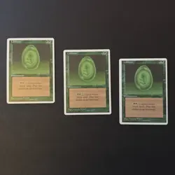 Lifeforce x3 NM+ NEVER PLAYED 4th Fourth 3x Life Force MTG VINTAGE FAST SHIPPING - Image 1