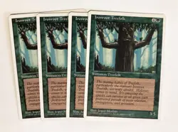 Ironroot Treefolk (4) Fourth Edition NM MTG Magic the Gathering - Image 1