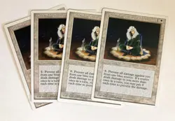 Circle of Protection: Blue (4) Fourth Edition NM MTG Magic the Gathering - Image 1