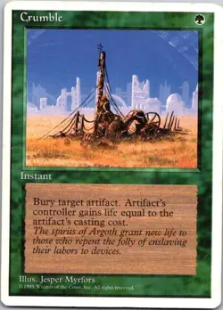 Magic the Gathering Crumble Core Set 4th Edition MTG Free Shipping! - Image 1