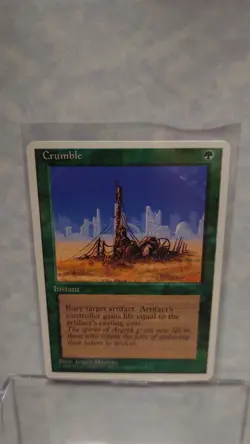 Magic The Gathering: Crumble - 4th Edition - Lightly Played - Image 1