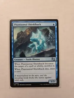 Phantasmal Shieldback - Foundations Jumpstart - LP - Uncommon - Creature - Image 1