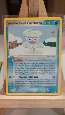 Snow-cloud Castform Ex Delta Species Pokemon TCG 29/113 Rare - Image 1