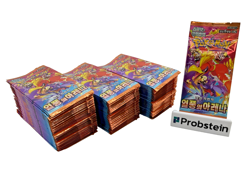 Lot of (90) 2025 Pokemon Korean SV9a Heat Wave Arena Booster Packs - Image 1