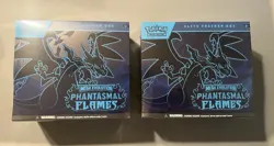 Pokemon TCG Phantasmal Flames ETB - Lot of 2 - Factory Sealed - Image 1