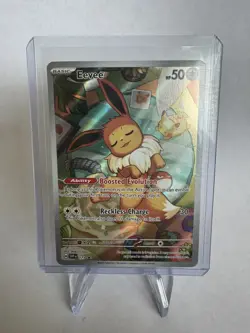 Pokemon TCG Eevee SVP 173 Scarlet & Violet Promo Holo English - Image 1