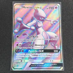 Mewtwo GX - 72/73 - Ultra Rare - Shining Legends - Pokemon Card - NM/M - Image 1