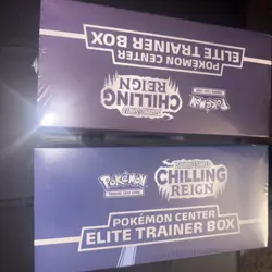 Pokemon Chilling Reign Pokemon Center Elite Trainer Box PC ETB SET - Image 5