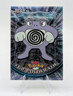 2000 Topps Chrome Pokemon: Poliwrath #61 - NM - Image 1