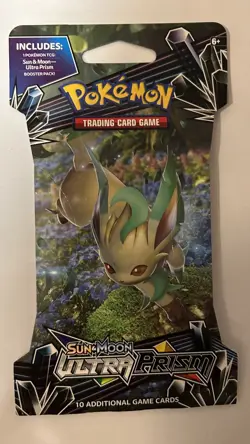 Pokemon 2018 Sun & Moon Ultra Prism Sleeved Blister Booster Pack Factory Sealed - Image 1