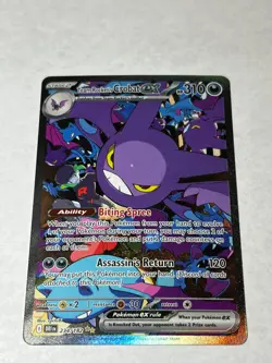 Team Rocket's Crobat ex 234/182 Destined Rivals Pokemon NM - Image 1