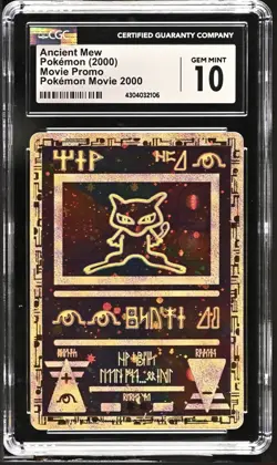 CGC 10 Gem Mint — Ancient Mew Pokemon Movie Promo (2000) - Image 1