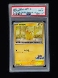 Pikachu 214 Special Illustration Pokemon Promo PSA 10 🔥🔥🔥 - Image 1