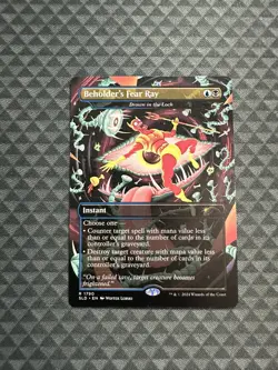 MTG Beholder’s Fear Ray #1790 Rare Secret Lair Drop Series (SLD) - Image 1