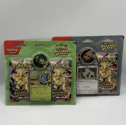 Pokemon TCG: Larry & Erika Ascended Heroes 2 Pack Blister - Lot Of 2 - Image 1