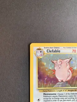 Pokemon Clefable Jungle Holo 1/64 Unlimited MP - Image 2