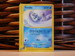 Pokemon TOTODILE 135/165 | NM Near Mint | Expedition | 2002 - Image 1