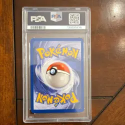 Pokemon Team Rocket Dark Dragonite 1st Edition Non Holo PSA 7 2000 - Image 2