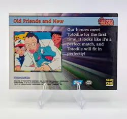 Topps Pokemon Screen Snaps! Blue Logo: Old Friends And New Foil - LP - Image 2