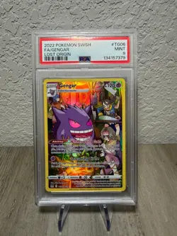 Gengar - TG06/TG30 PSA 9 Lost Origin Trainer Gallery Pokemon - MINT - Image 1