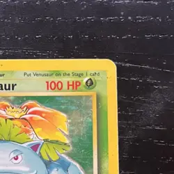 Pokemon Venusaur Holo Rare 15/102 Base Set Moderately Played (Photos Zoomed In) - Image 5