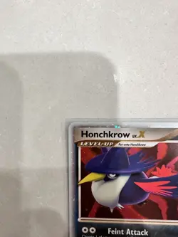 Pokemon TCG Honchkrow LV.X 132/132 Secret Wonders Holo Rare (English) - Image 3