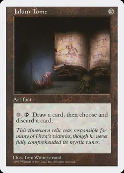 Jalum Tome [Fifth Edition] Magic MTG - Image 1