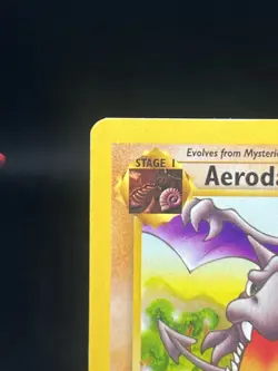 Pokemon TCG Aerodactyl 16/62 Fossil Regular Rare HP+ - Image 2