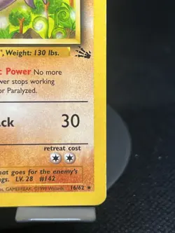 Pokemon TCG Aerodactyl 16/62 Fossil Regular Rare HP+ - Image 4