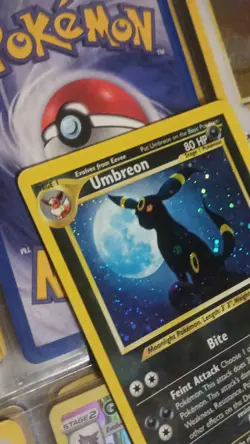 Pokemon Umbreon Holo Rare Unlimited 13/75 Neo Discovery 80 HP Stage 1 English - Image 4