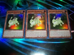 3x Danger!U JackalopeU 1st Edition Super Rare RA01-EN013 Yu-Gi-Oh! - Image 1